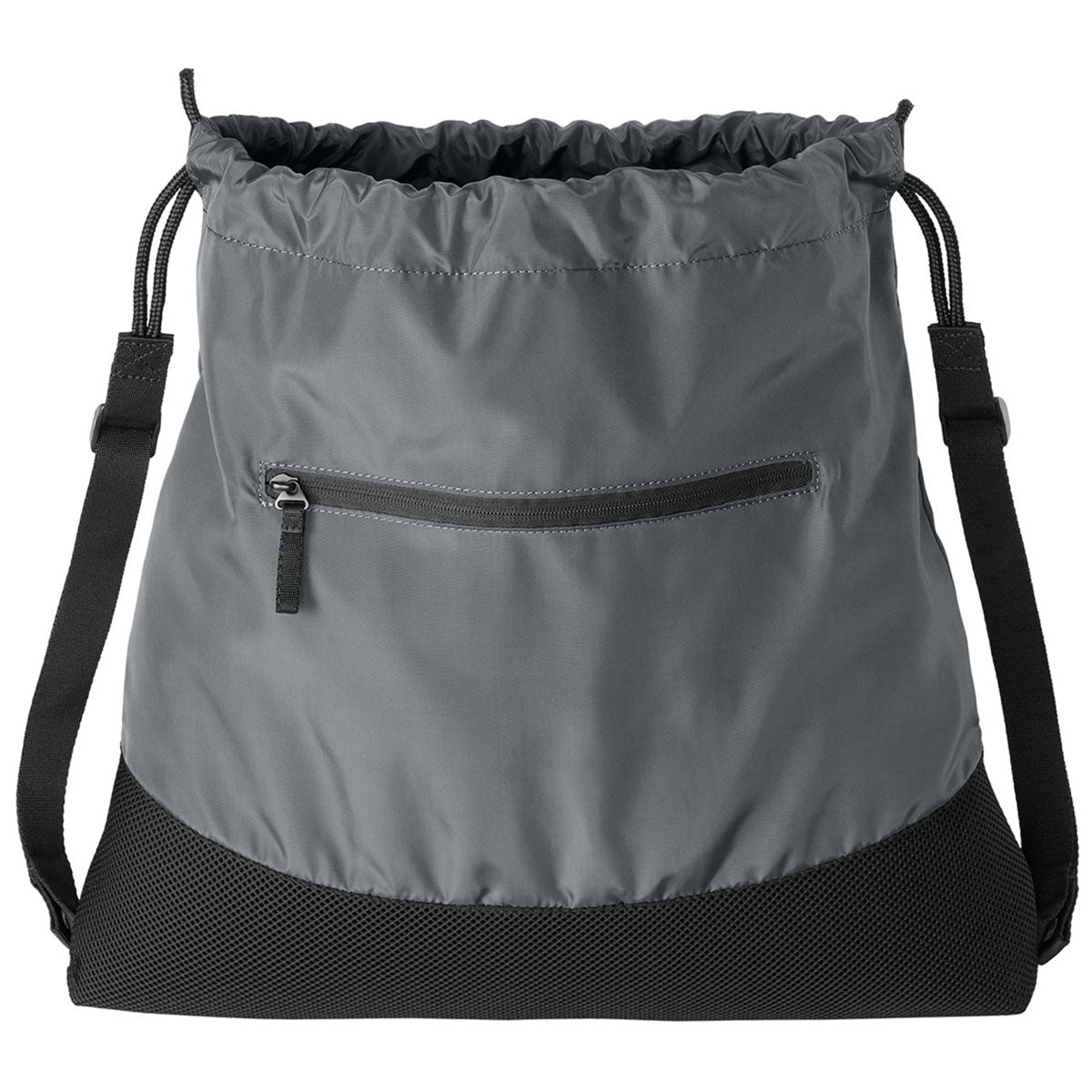 Port Authority Iron Grey Agility Mesh Pocket Cinch
