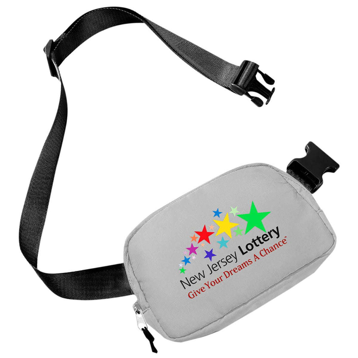 The Bag Factory Grey Explorer Belt Bag