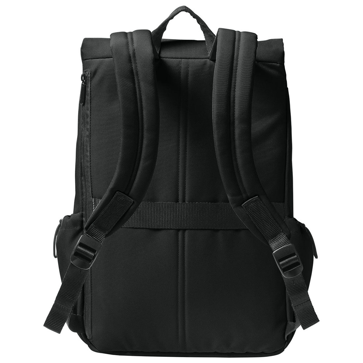 Port Authority Deep Black Matte Oxford Backpack