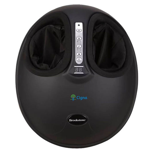 Brookstone Black 360 Air Pressure Foot Massager