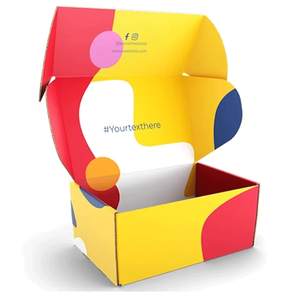 BoxUp Custom White 9" x 6" x 4" Display Mailer Box