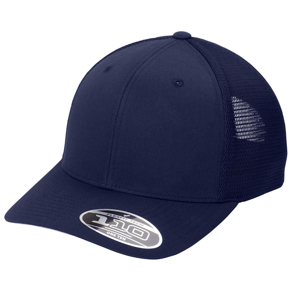 Port Authority True Navy/True NavyFlexfit 110 Mesh Cap