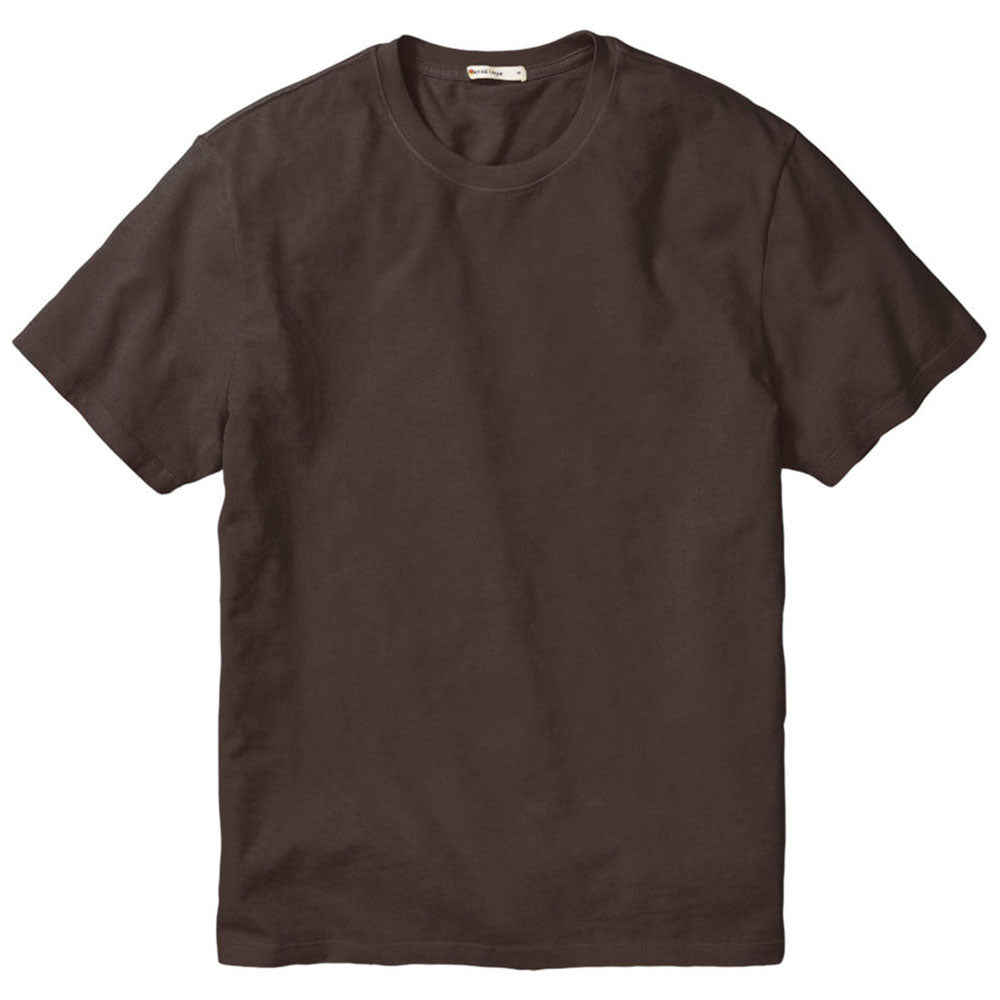 Marine Layer Men's Coffee Luxe 250 Tee