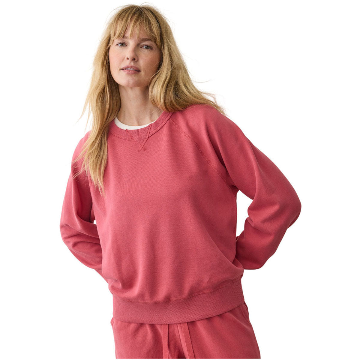 Marine Layer Women's Baked Apple Cloud 9 Fleece Sweatshirt