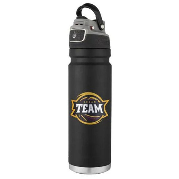 Coleman Black 24 oz. Freeflow Stainless Steel Hydration Bottle