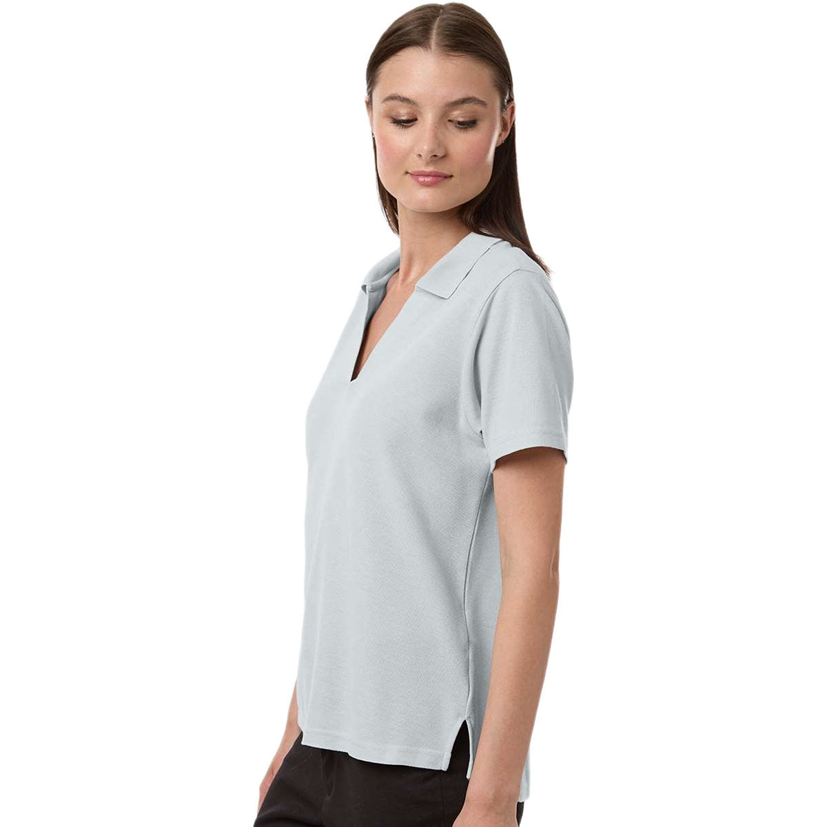 Core 365 Women's Platinum Resolve CVC Performance Pique Polo