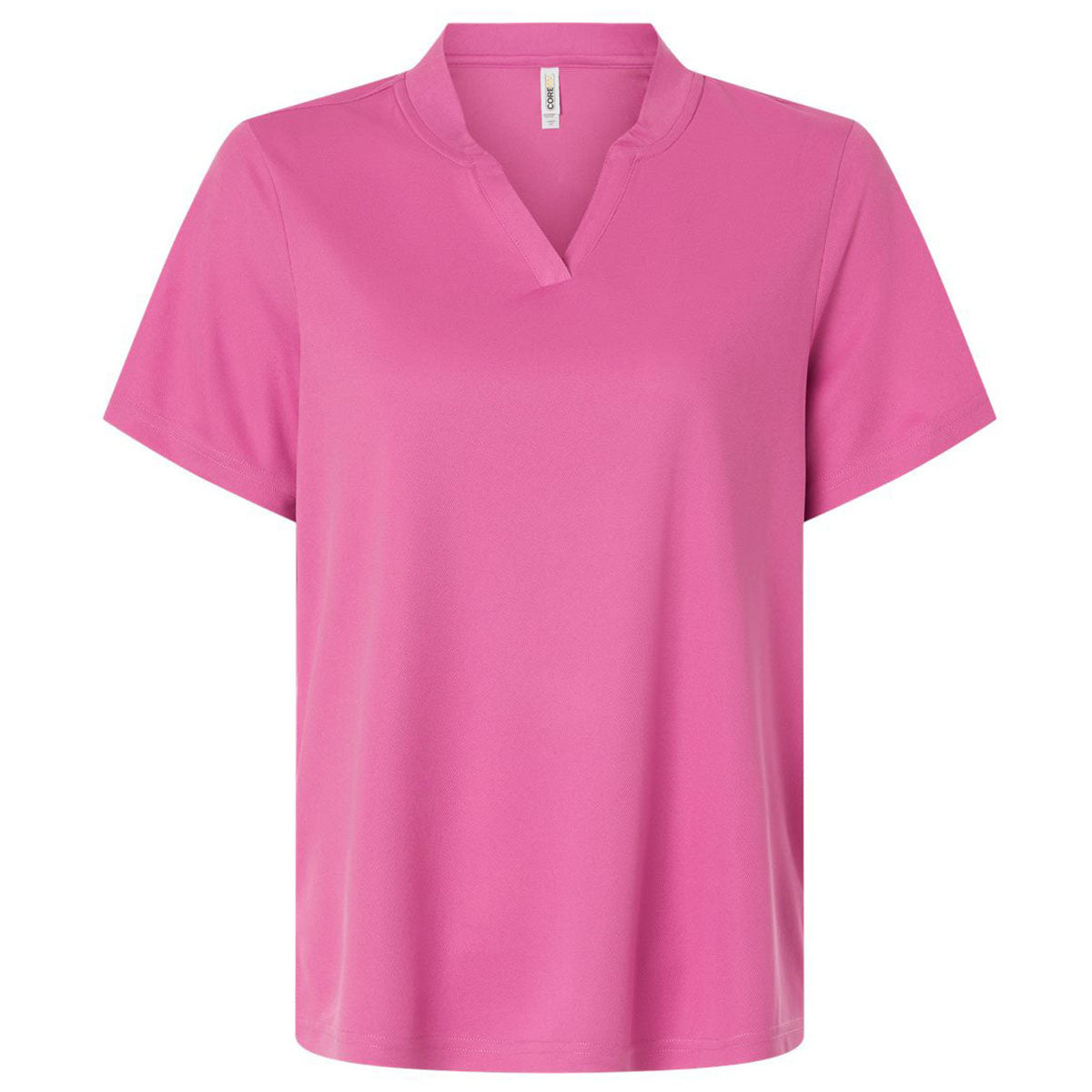 Core 365 Women's Charity Pink Nova Performance Pique Polo