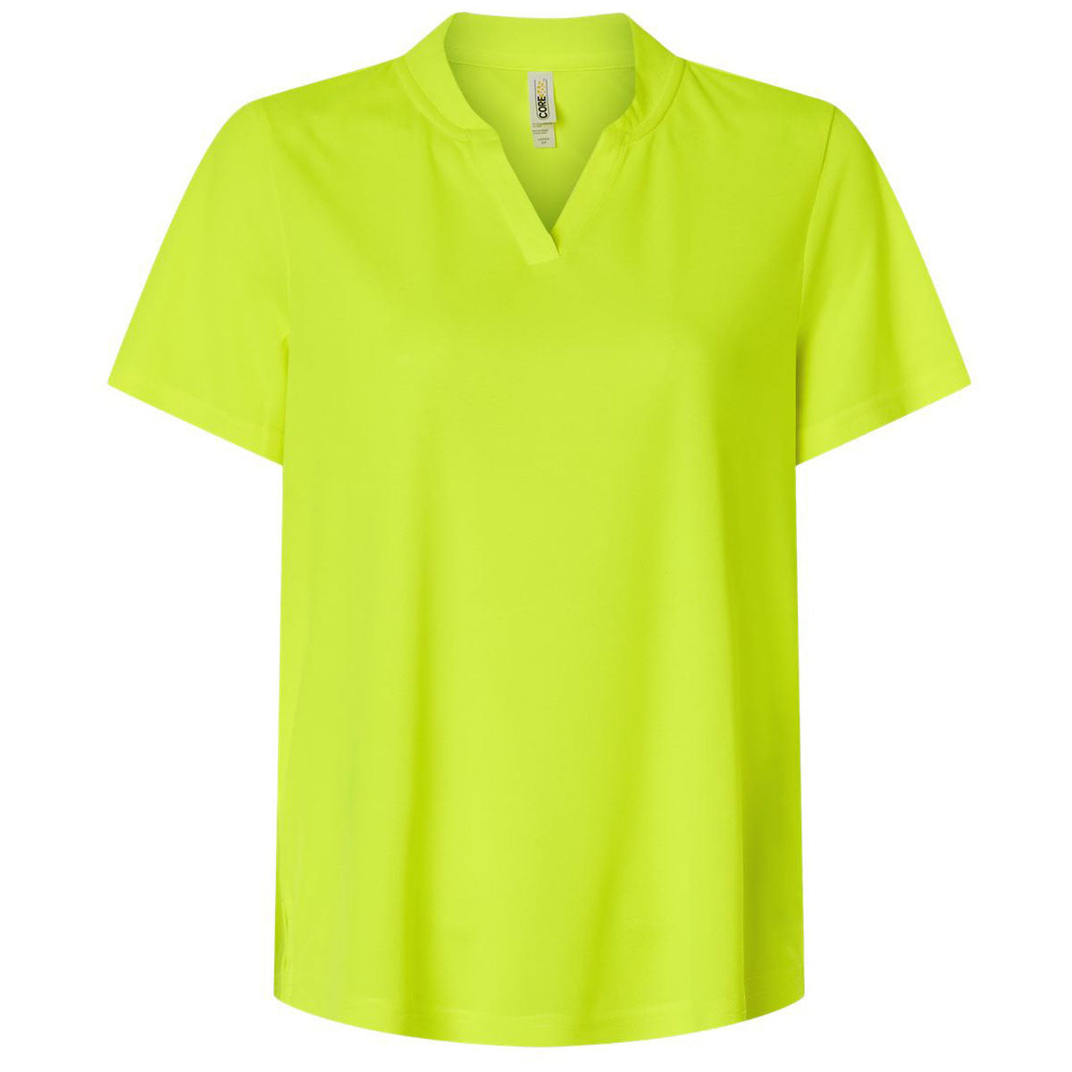 Core 365 Women's Safety Yellow Nova Performance Pique Polo