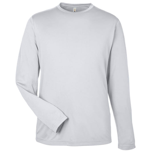 Core 365 Unisex Platinum Capital Long Sleeve Performance T-Shirt