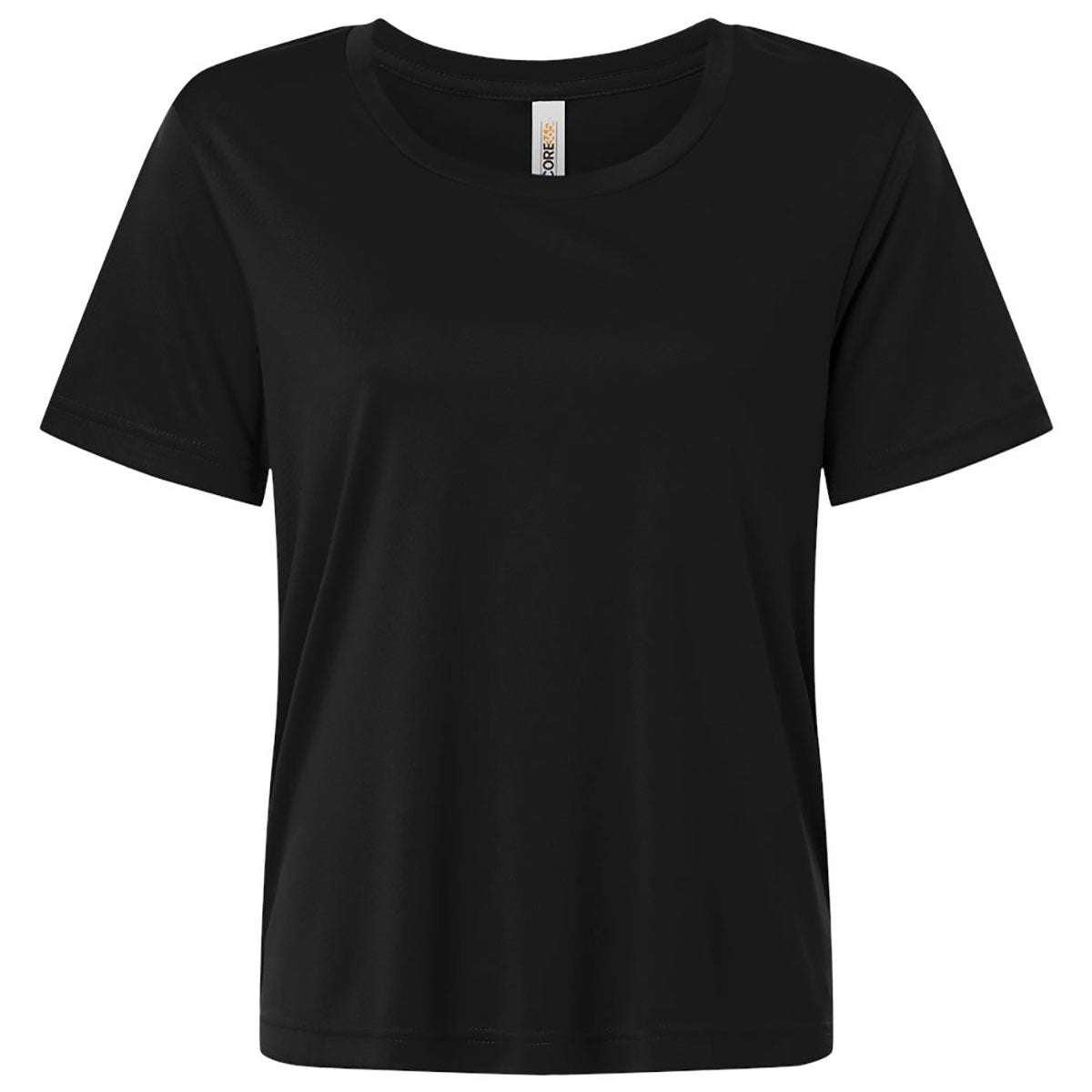 Core 365 Women's Black Capital Performance T-Shirt