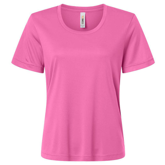 Core 365 Women's Charity Pink Capital Performance T-Shirt