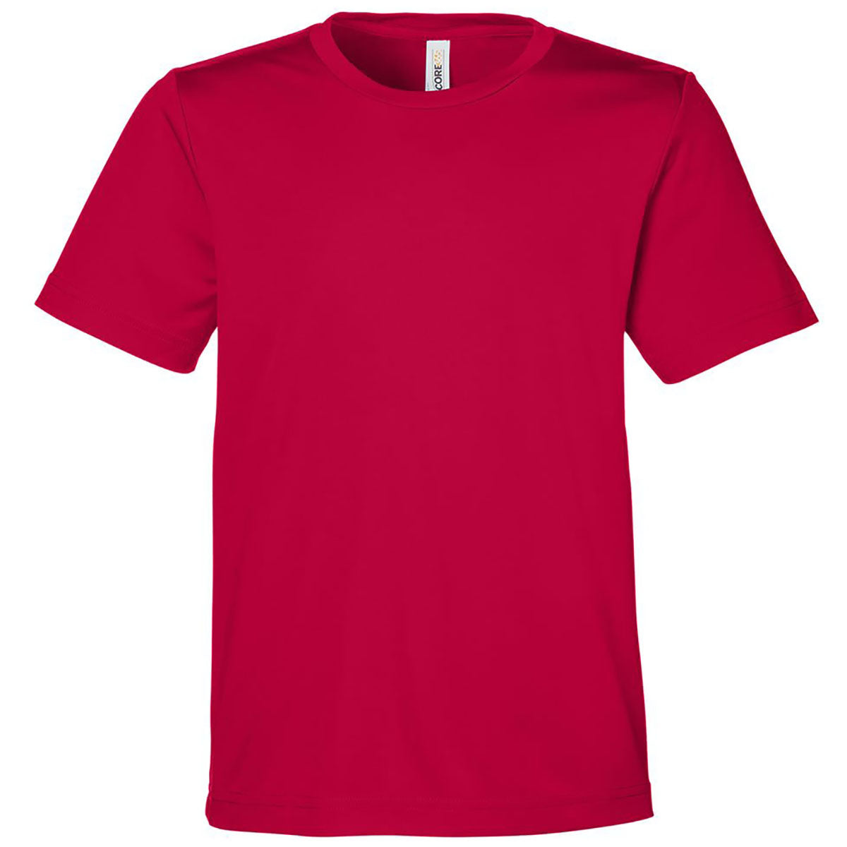 Core 365 Youth Classic Red Capital Performance T-Shirt