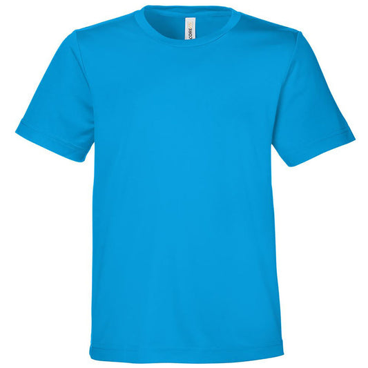 Core 365 Youth Electric Blue Capital Performance T-Shirt