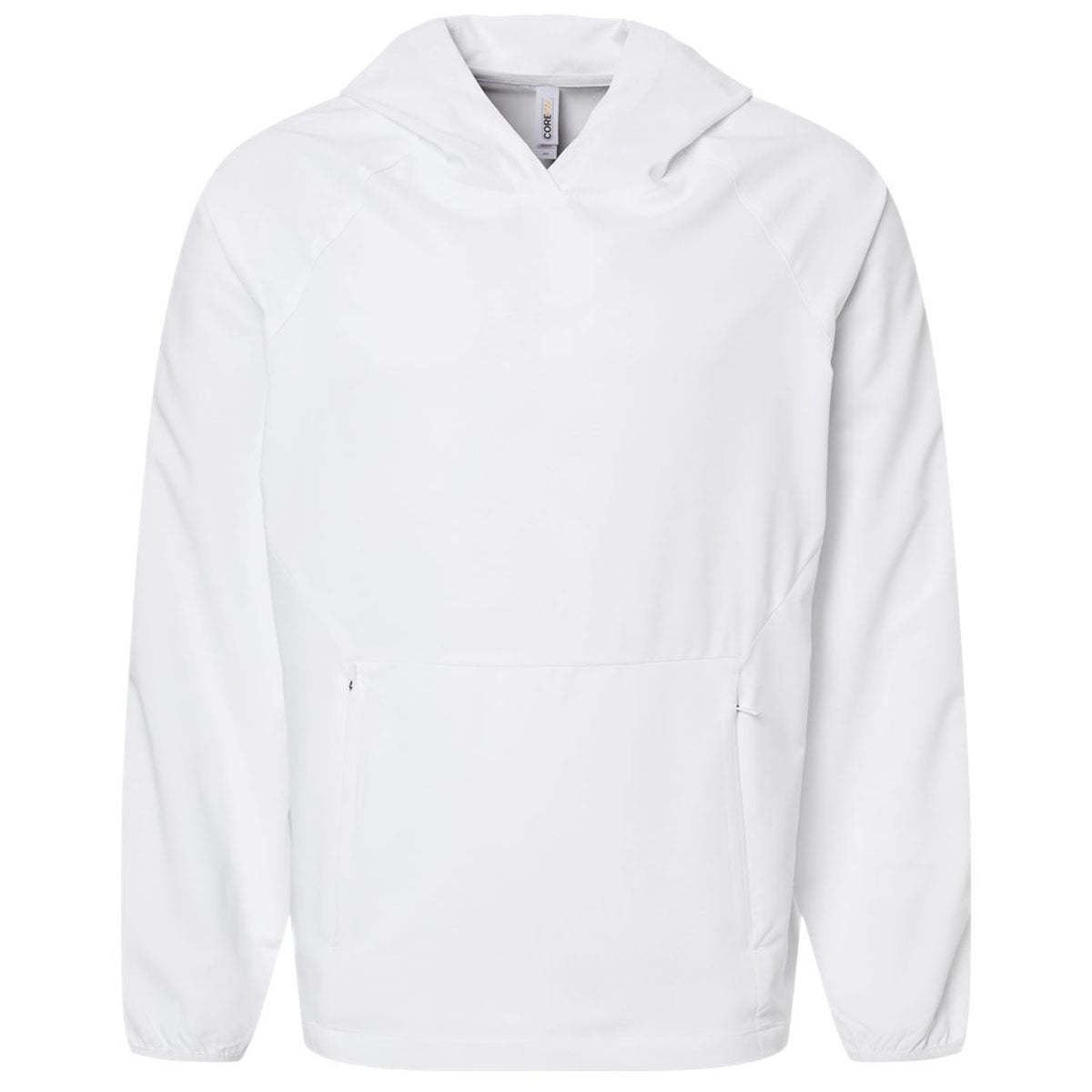 Core 365 Men's White UltraUVP Shoreline Long Sleeve Hooded Pullover