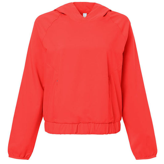 Core 365 Women's Marina Red UltraUVP Shoreline Long Sleeve Hooded Pullover