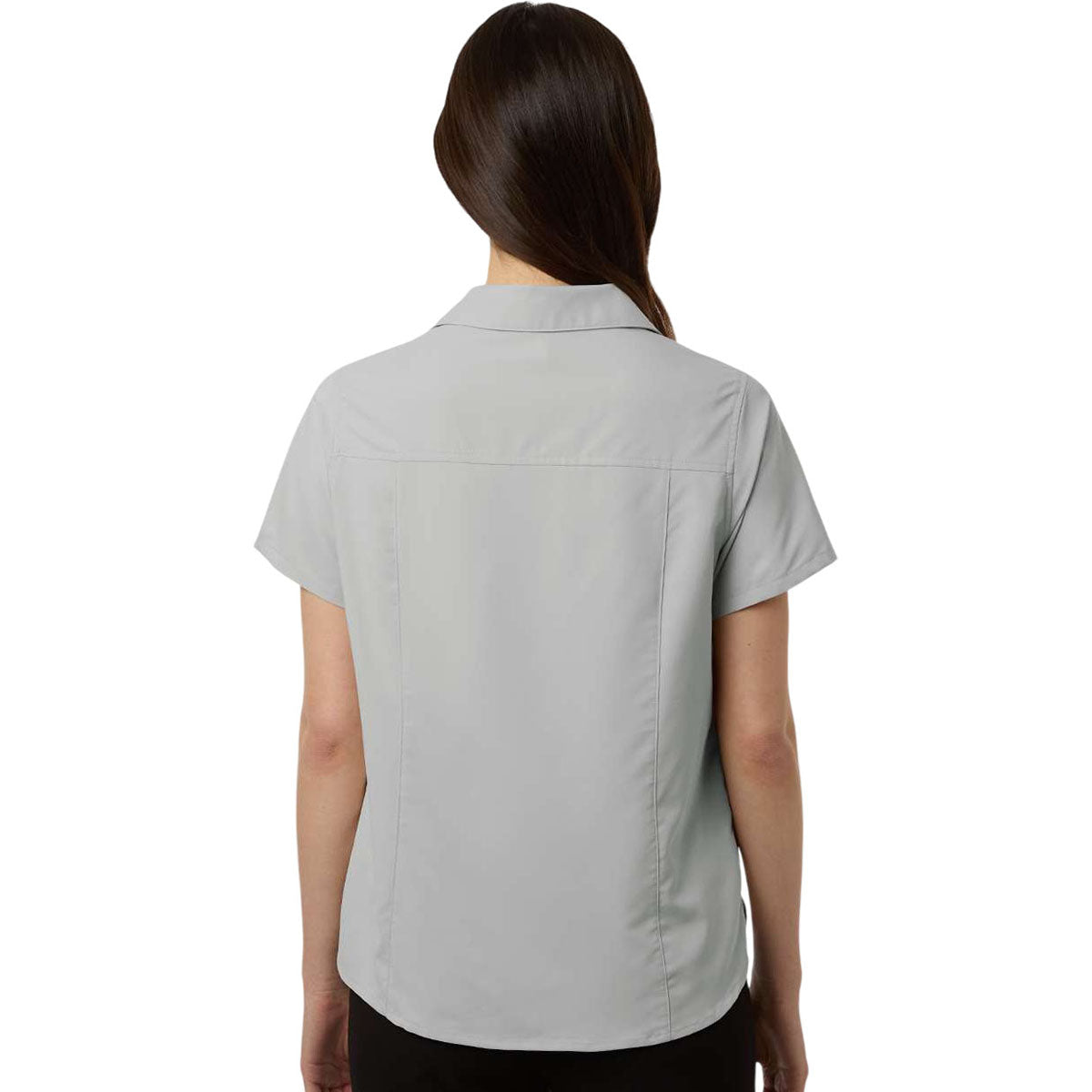 Core 365 Women's Platinum UltraUVP Shoreline Short Sleeve Staff Shirt