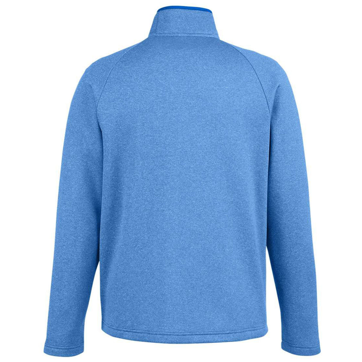 Core 365 Men's True Royal/White Venture Heathered Stripe Full-Zip