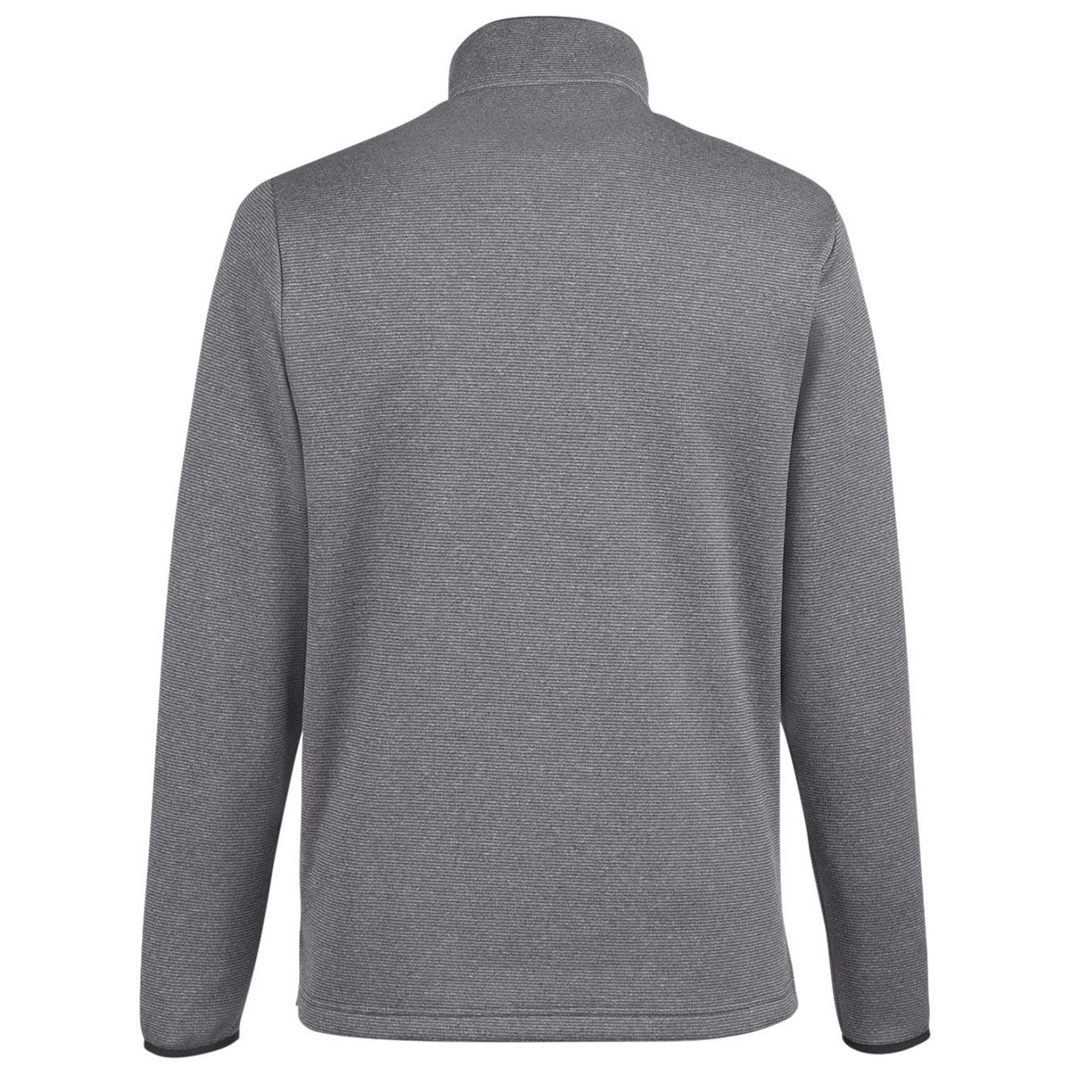 Core 365 Men's Black/White Venture Heathered Stripe Quarter-Zip