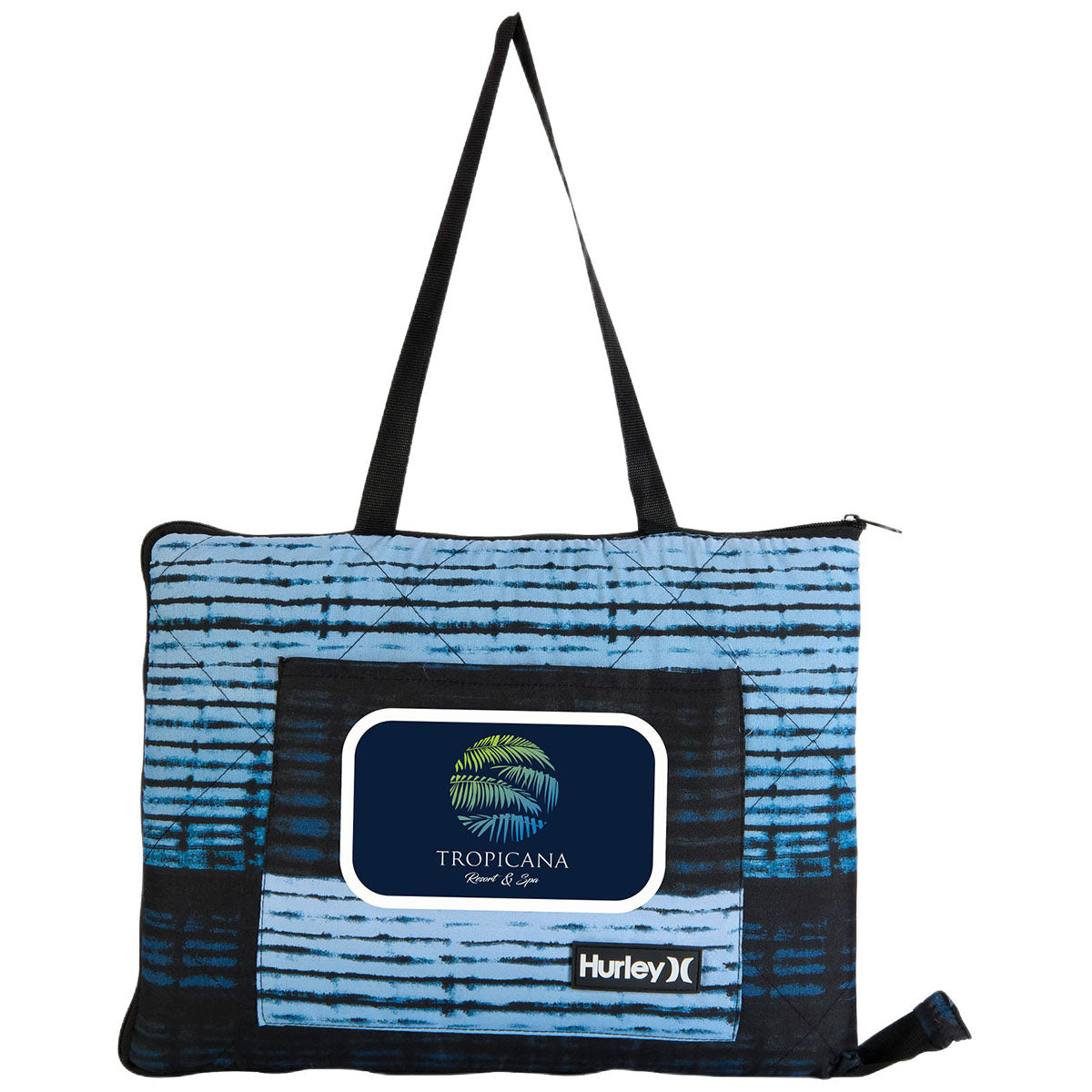 Hurley Navy Water Resistant Outdoor Packable Mat