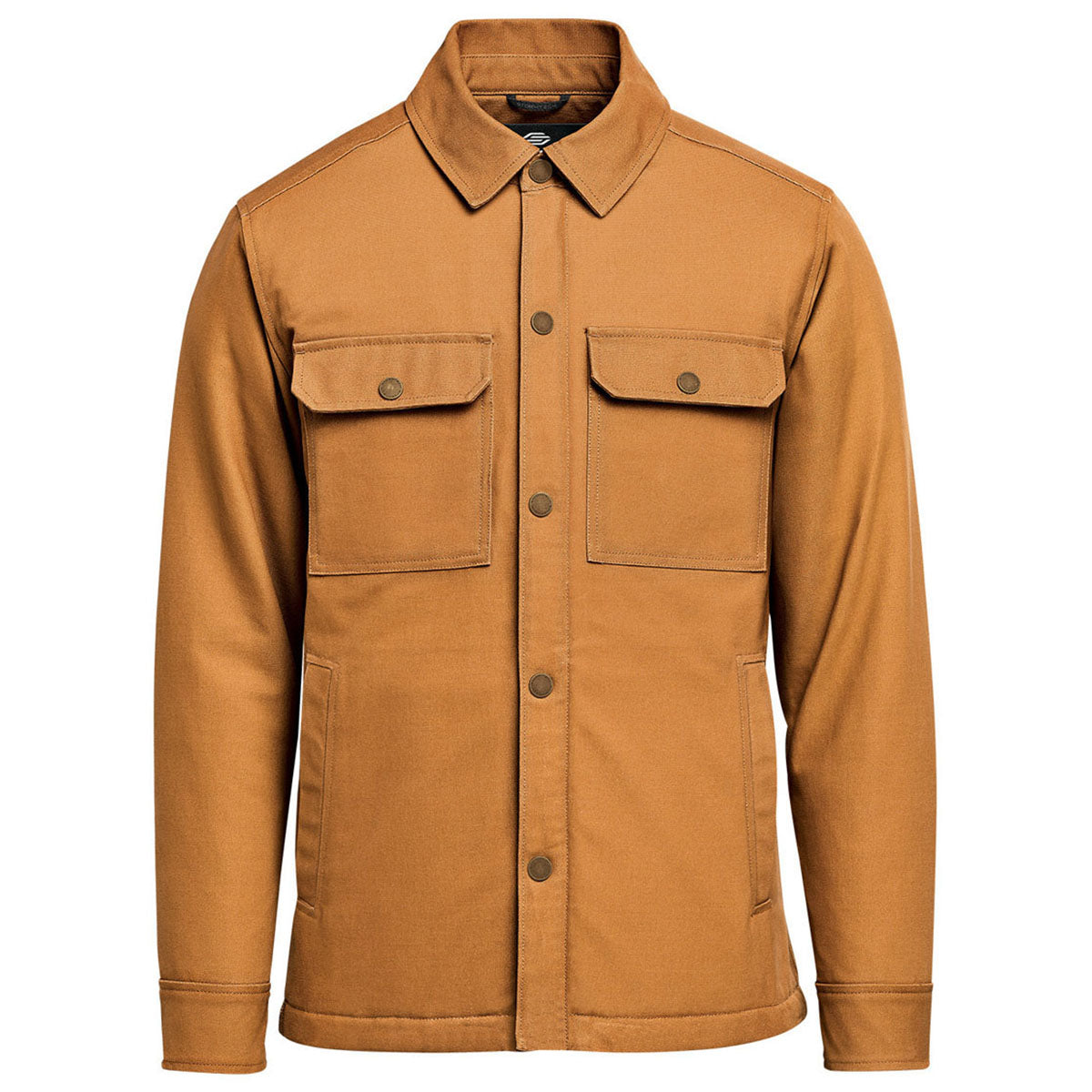 Stormtech Men's Camel Oxide Sherpa Lined Canvas Jacket