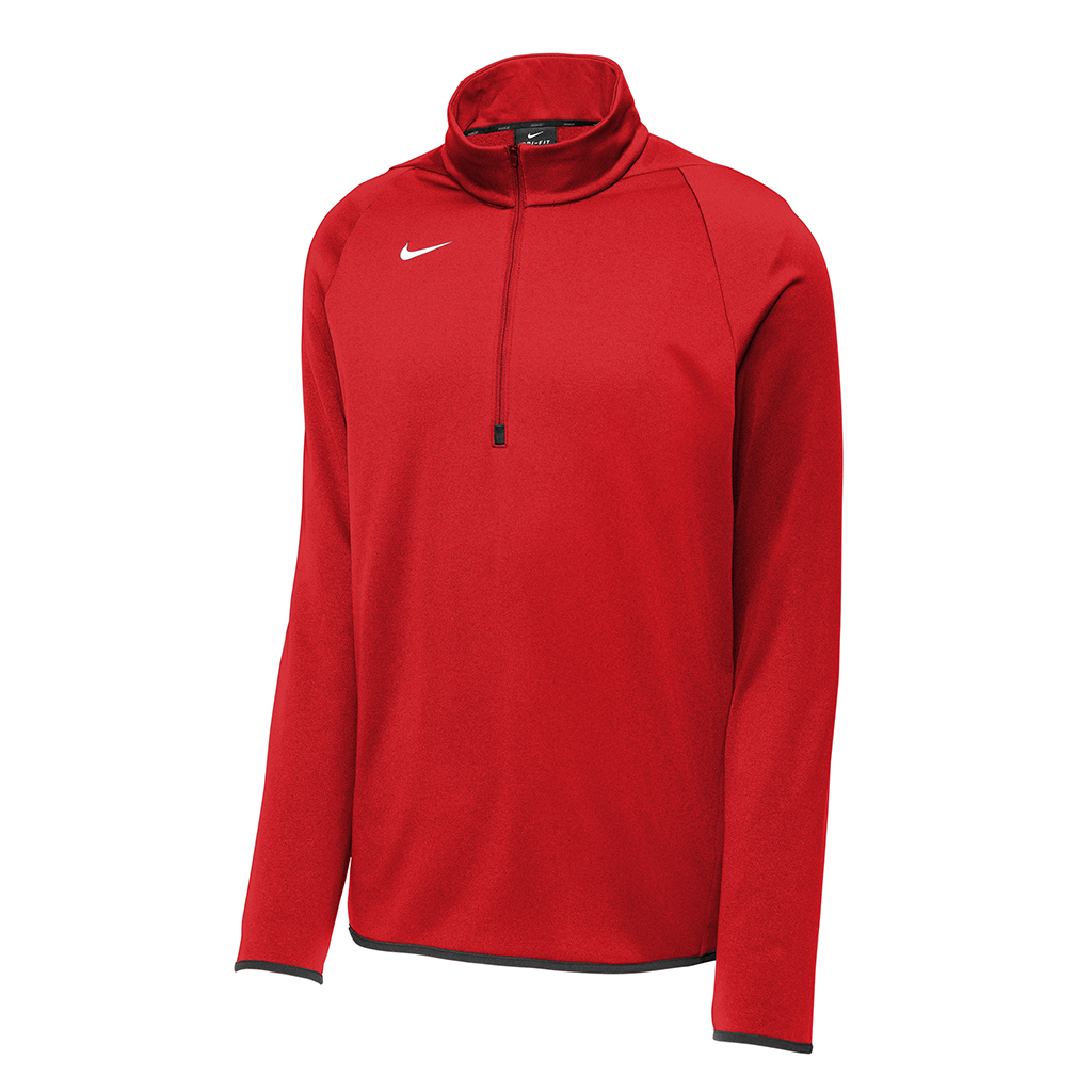 Nike Men's Team Scarlet Therma-FIT 1/4-Zip Fleece