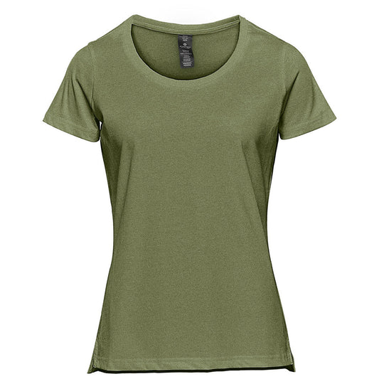 Stormtech Women's Sage Green Heather Equinox Short Sleeve Tee