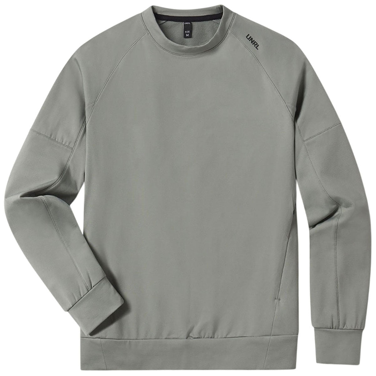 UNRL Unisex Eucalyptus Crossover Crewneck