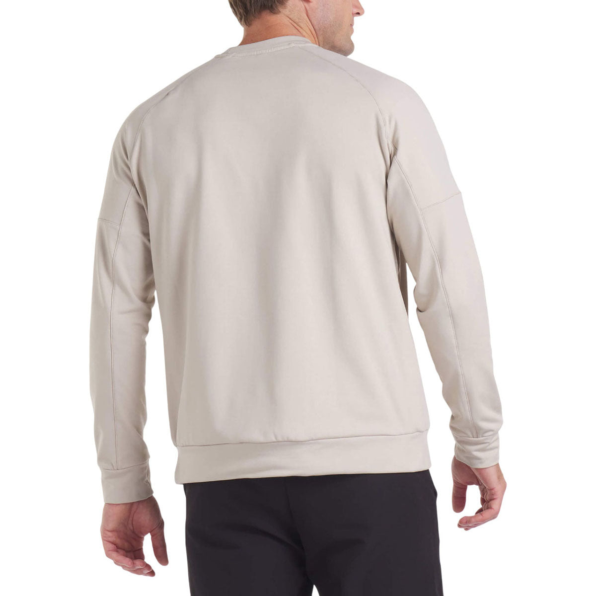 UNRL Unisex Sand Crossover Crewneck