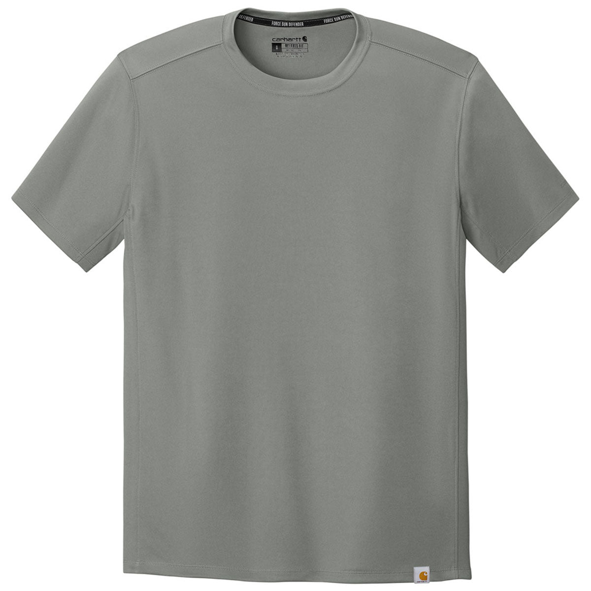 Carhartt Men's Asphalt Grey Force Sun Defender Short Sleeve T-Shirt