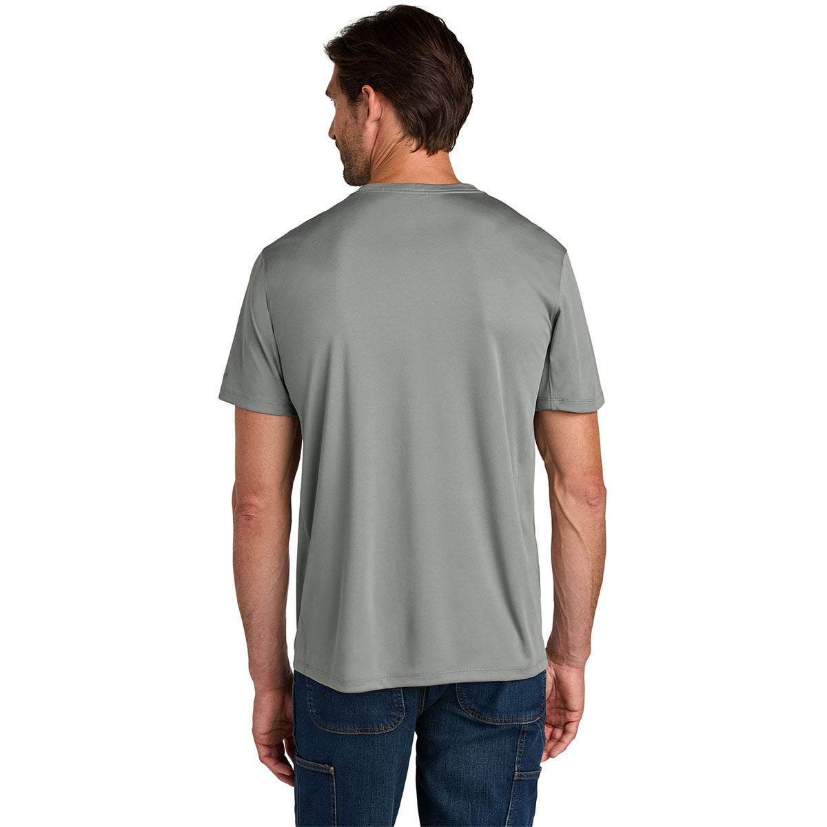 Carhartt Men's Asphalt Grey Force Sun Defender Short Sleeve T-Shirt