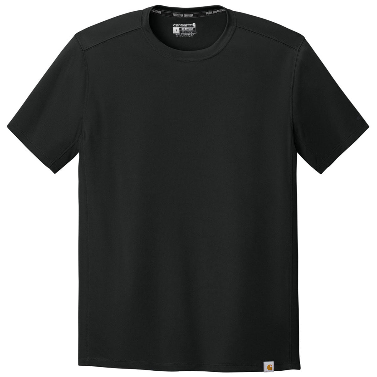 Carhartt Men's Black Force Sun Defender Short Sleeve T-Shirt