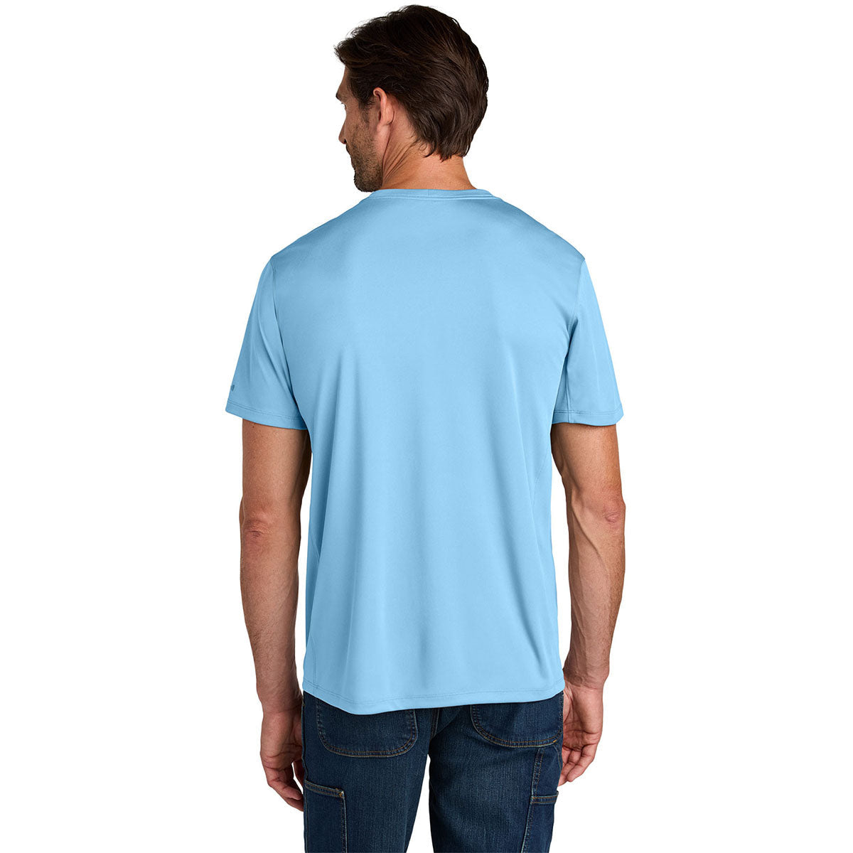 Carhartt Men's Fresh Water Blue Force Sun Defender Short Sleeve T-Shirt