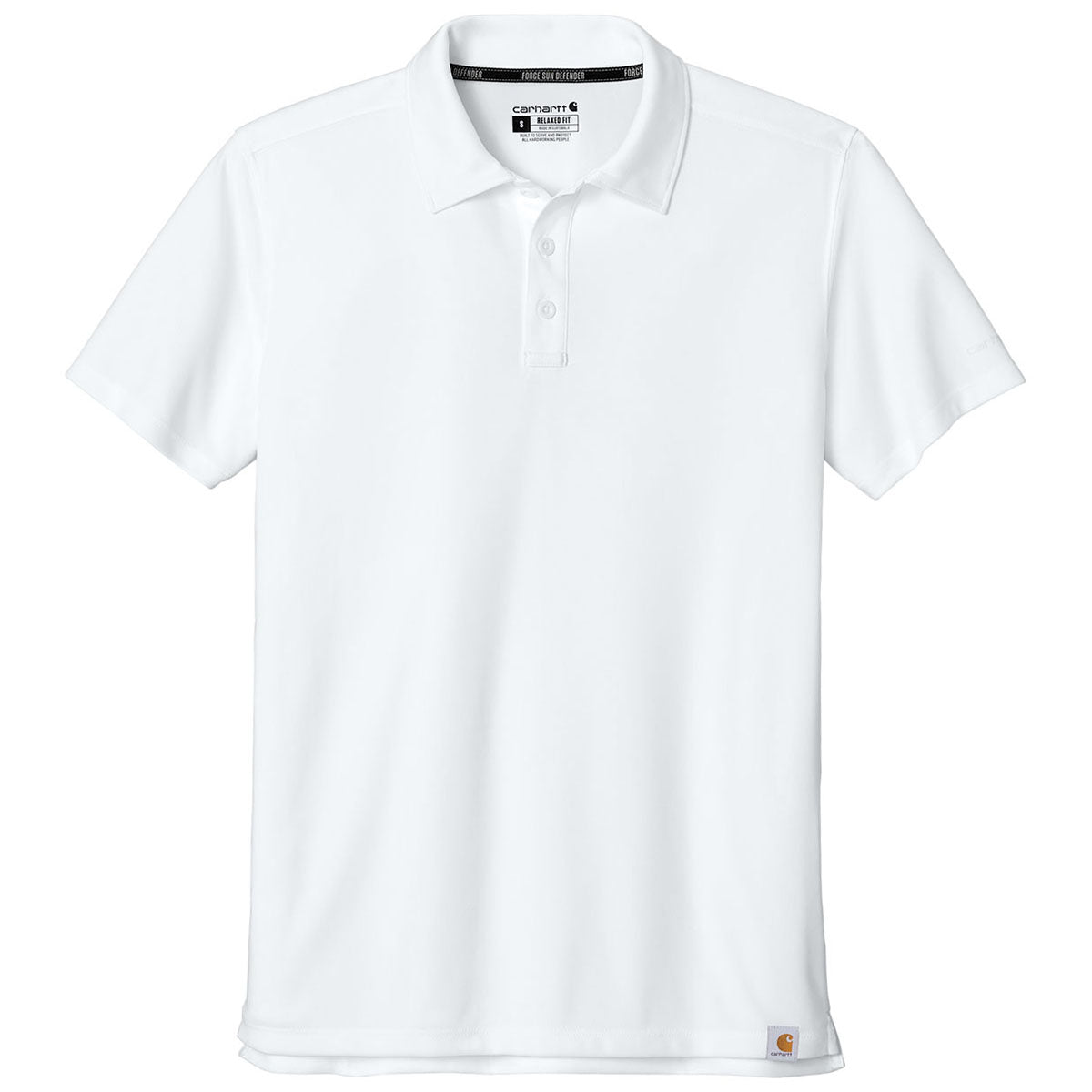 Carhartt Men's White Force Sun Defender Polo