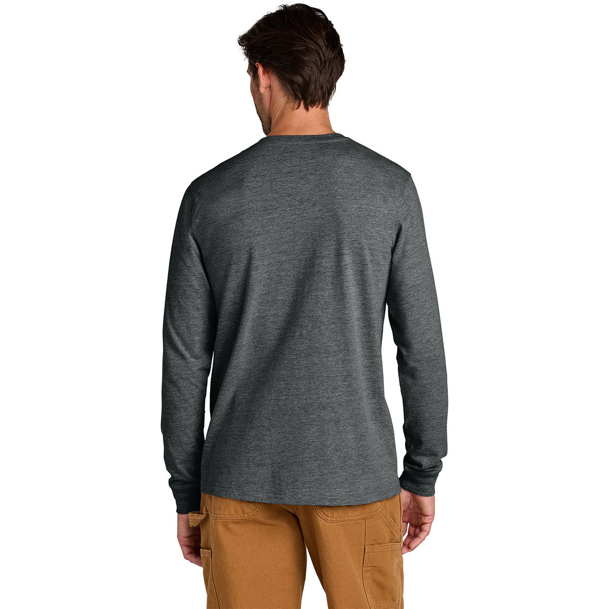 Carhartt Men's Carbon Heather Long Sleeve T-Shirt