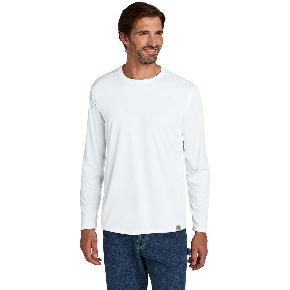 Carhartt Men's White Force Sun Defender Long Sleeve T-Shirt