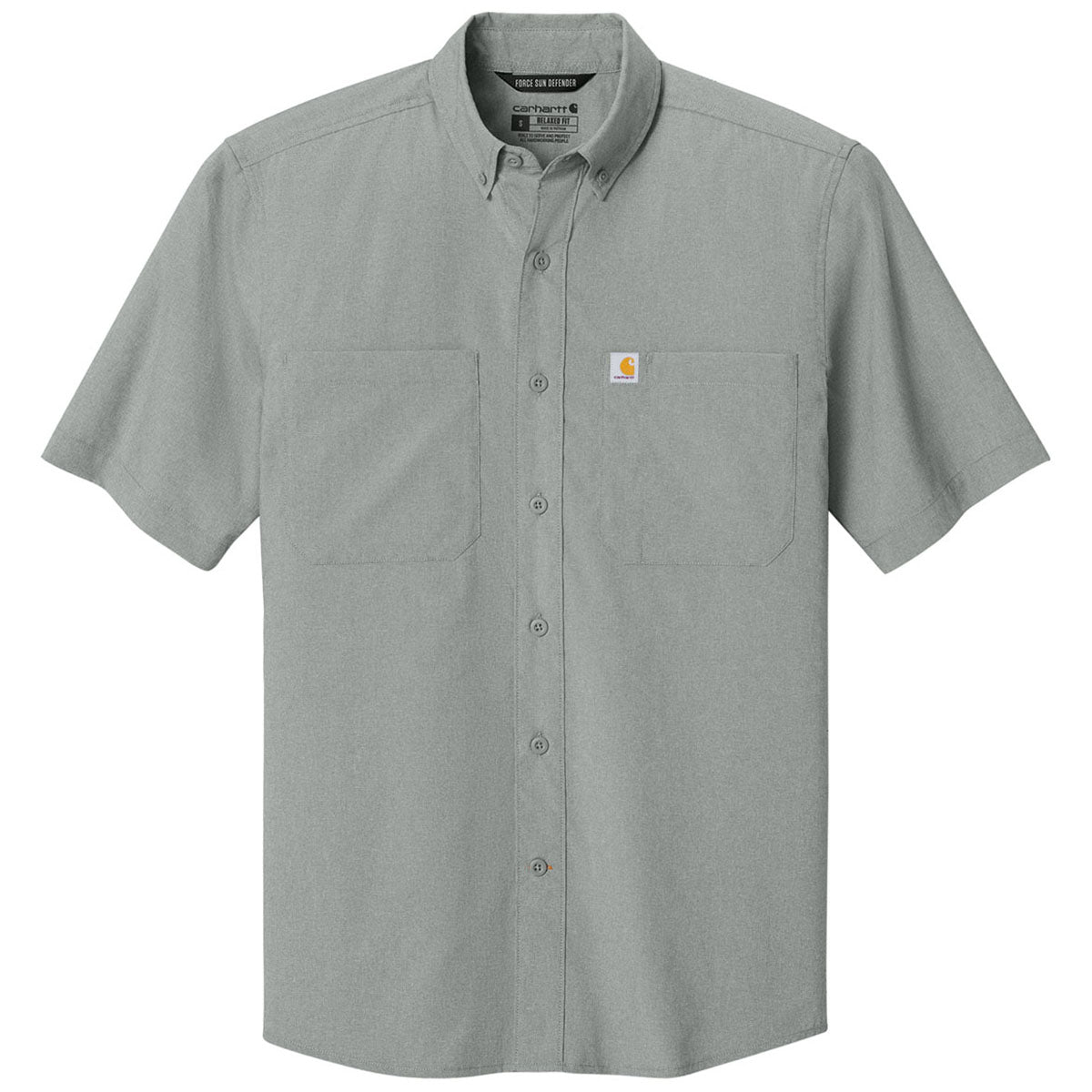 Carhartt Men's Steel Force Sun Defender Short Sleeve Shirt