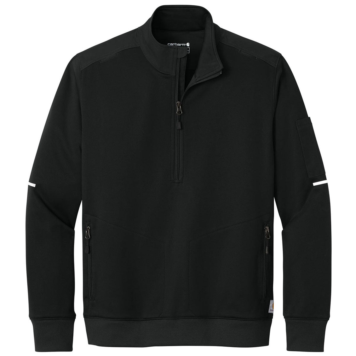 Carhartt Men's Black FLD & RSCU 1/2-Zip Mid-Layer
