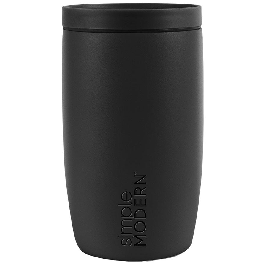 Simple Modern Midnight Black Voyager Tumbler - Signature - 12oz