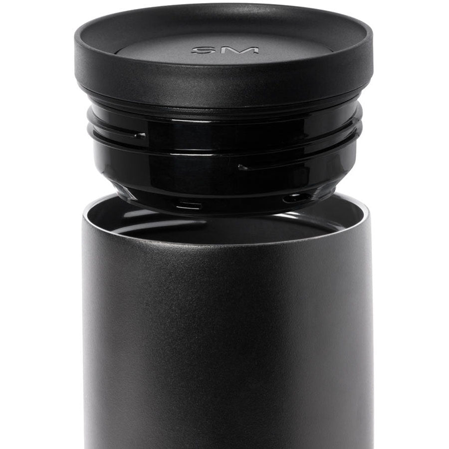 Simple Modern Midnight Black Voyager Tumbler - Signature - 16oz