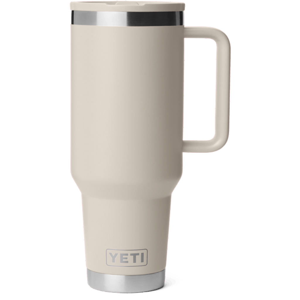 YETI Cape Taupe Rambler 40 oz Travel Straw Mug with Color-Matched Straw Lid