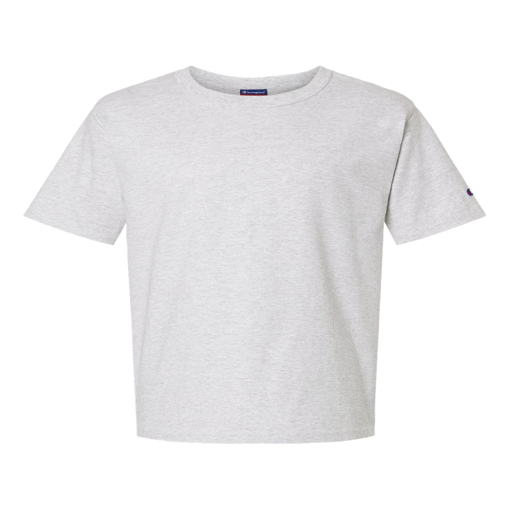 Champion Unisex Silver Grey Heritage Jersey T-Shirt