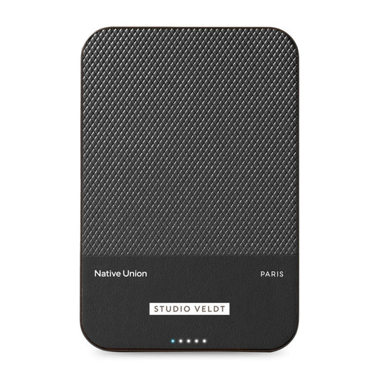 Native Union Black (RE)Classic Magnetic Power Bank 10000mAh