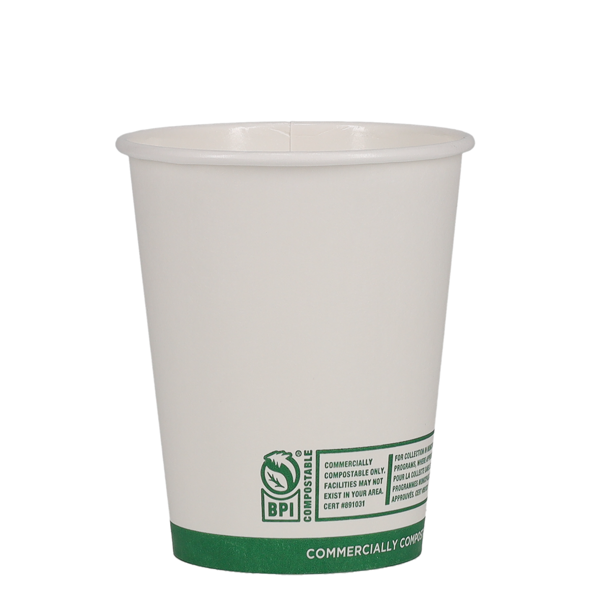 American Accents White Eco-Friendly Paper Cups