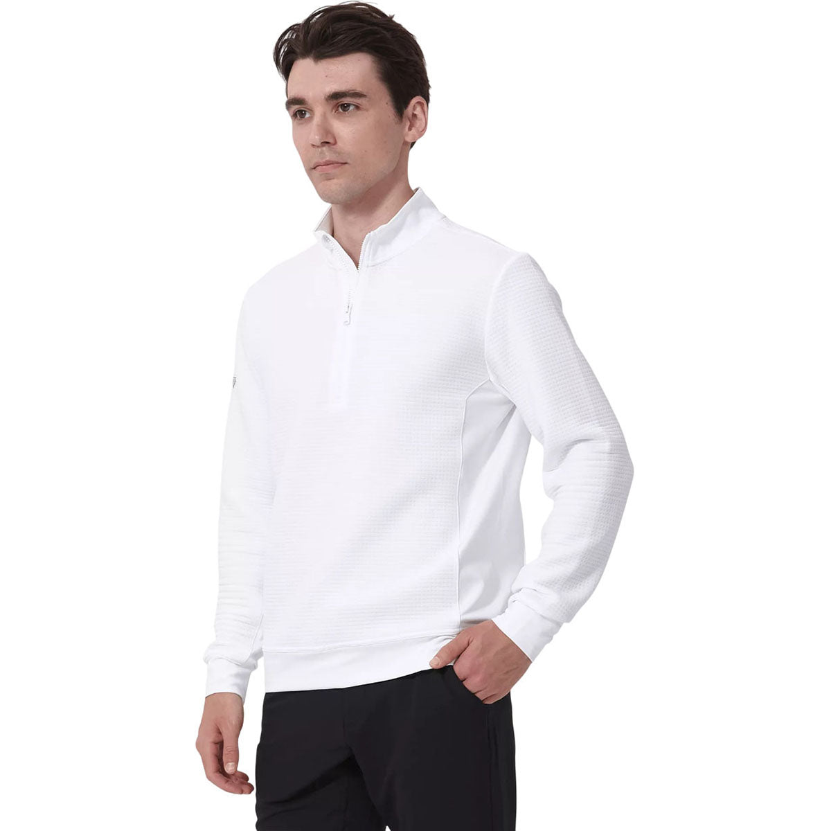 Levelwear Men's White Cushion Pullover