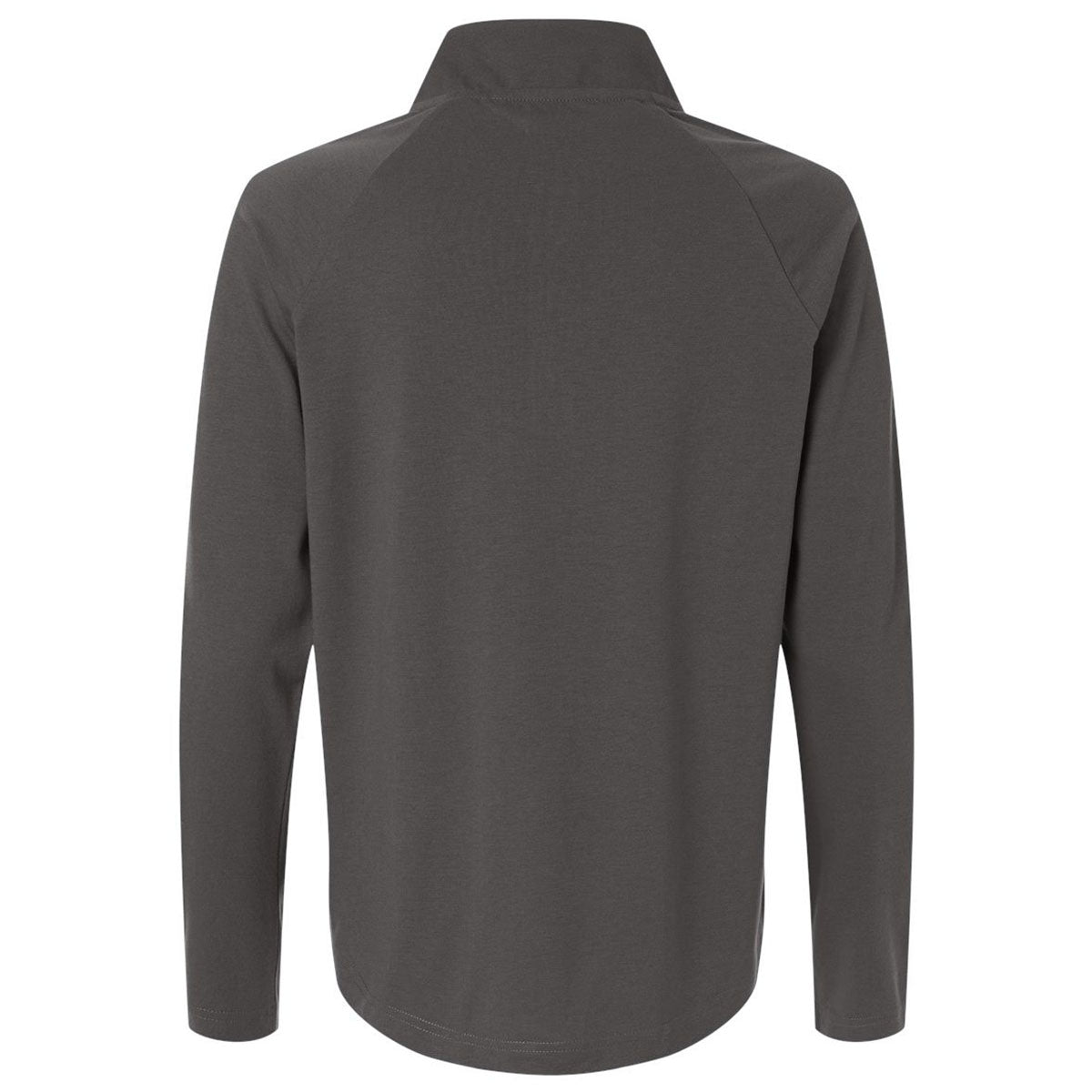 Devon & Jones Women's Graphite Seaton Pebble Textured Quarter-Zip Pullover