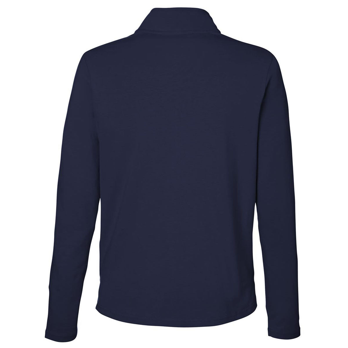 Devon & Jones Women's Navy Raleigh Stretch Quarter-Zip Pullover