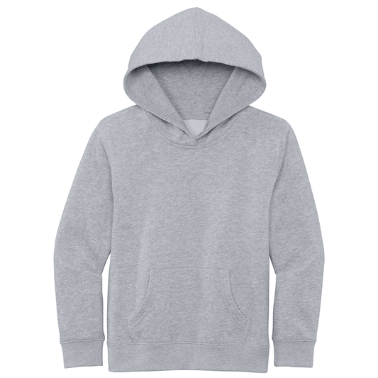 District Youth Light Heather Grey V.I.T. Fleece Hoodie
