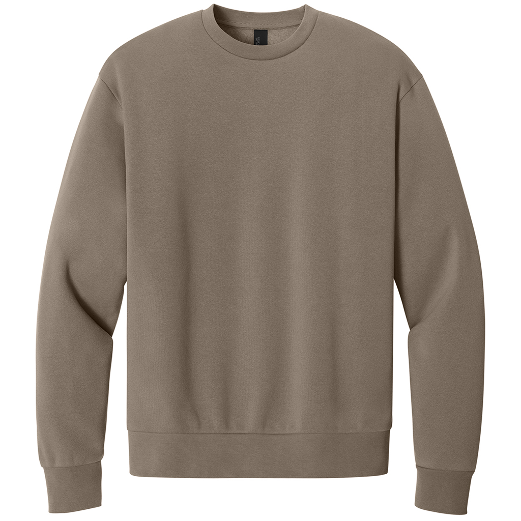 District Warm Taupe MelloFleece Crew