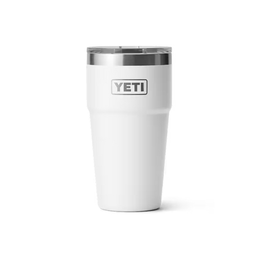 YETI White 20 oz Stackable Cup with Lid
