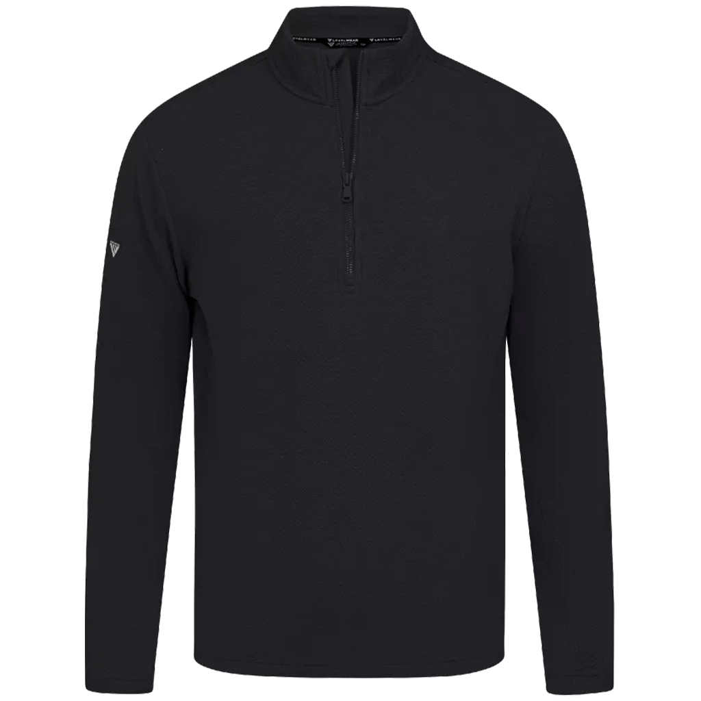 Levelwear Men's Black Marathon Pullover